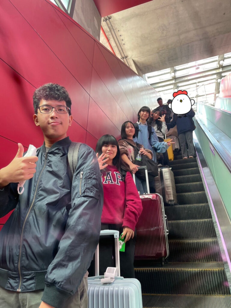 台湾見学　台湾受験ゼミナール沖縄校　中国語